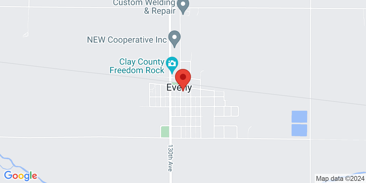 Map of Everly Public Library